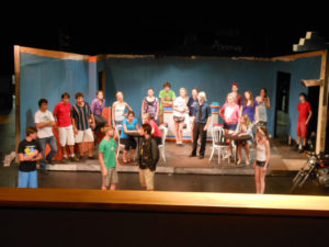 Happy Days Rehearsal 2 The cast of Happy Days rehearses